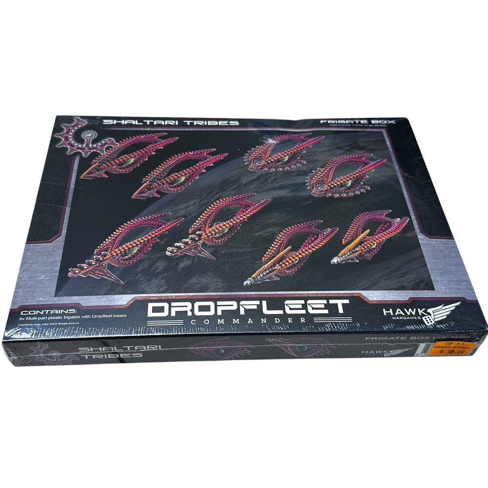 Dropfleet Commander Shaltari Tribes Frigate Box .2mm Scale Models New Hawk Games